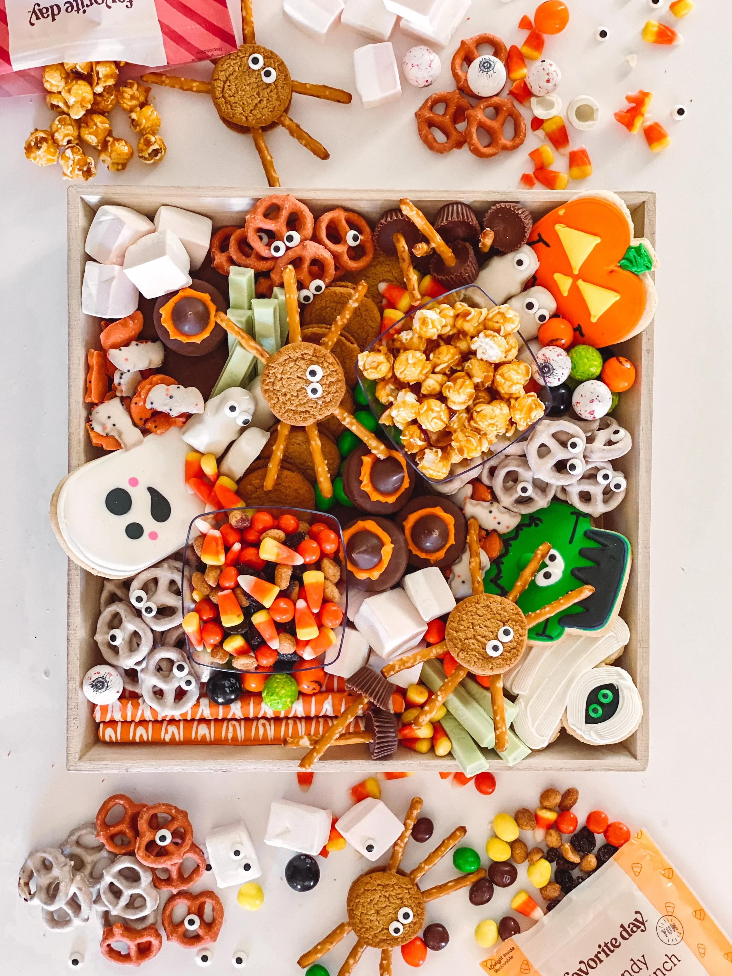 halloween themed snack board — cerriously